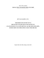 De tai Tinh hinh tang huyet ap va mot so yeu to gay tang huyet ap doc