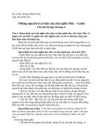 Quan niệm của chủ nghĩa duy tâm và chủ nghĩa duy vật trước mác về phạm trù vật chất  ý nghĩa của việc nghiên cứu và rút ra bài học riêng cho bản thân sinh viên hiện nay 