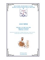 Giáo trình Cấu trúc máy tính (Nghề: Quản trị mạng - Cao đẳng) - Trường CĐ Nghề Kỹ thuật Công nghệ