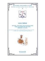 Giáo trình Nhập môn công nghệ phần mềm (Nghề: Lập trình viên máy tính - Cao đẳng) - Trường CĐ Nghề Kỹ thuật Công nghệ