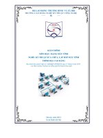 Giáo trình Mạng máy tính (Nghề: Kỹ thuật sửa chữa, lắp ráp máy tính - Cao đẳng): Phần 1 - Trường CĐ Nghề Kỹ thuật Công nghệ