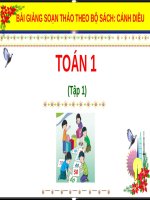 Bài giảng môn Toán lớp 1 sách Cánh diều năm học 2020-2021 - Bài 39: Các số 11, 12, 13, 14, 15, 16 - Tiết 1 (Trường Tiểu học Ái Mộ B)