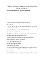 Công thức tính diện tích xung quanh và diện tích toàn phần hình hộp chữ nhật lớp 5