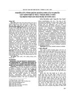 Nghiên cứu tính kháng kháng sinh của vi khuẩn gây viêm phổi ở trẻ 2 tháng đến 5 tuổi tại Bệnh viện Sản nhi Nghệ An năm 2021