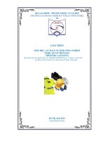 Giáo trình An toàn vệ sinh công nghiệp (Nghề: Quản trị mạng - Cao đẳng) - Trường CĐ Nghề Kỹ thuật Công nghệ
