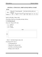 Đồ án môn học TÍNH TOÁN, THIẾT kế hệ THỐNG cơ KHÍ