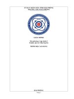 Giáo trình Lập trình C (Ngành Quản trị mạng)