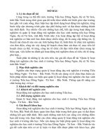 Quản lý giáo dục quản lý hoạt động trải nghiệm cho học sinh trường tiểu học đông ngàn, thị xã từ sơn, tỉnh bắc ninh( klv02381) 