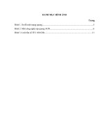 TIỂU LUẬN MẠNG TRONG SUỐT và TOÀN QUANG kỹ thuật hệ thống thông tin quang 