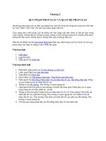 [ PHÁP LUẬT ĐẠI CƯƠNG ] Chương 2 Quy phạm Pháp Luật và Quan hệ PL