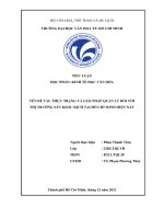 Thực trạng và giải pháp thị trường sân khấu kịch