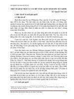 Một số khái niệm và vấn đề về du lịch chăm sóc sức khỏe