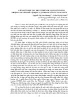 Liên kết hợp tác phát triển du lịch có trách nhiệm gắn với bảo vệ động vật hoang dã ở Tây Nguyên