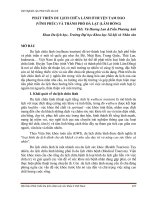 Phát triển du lịch chữa lành ở huyện Tam Đảo (Vĩnh Phúc) và thành phố Đà Lạt (Lâm Đồng)
