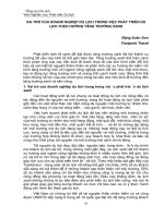 Vai trò của doanh nghiệp du lịch trong việc phát triển du lịch theo hướng tăng trưởng xanh