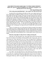Giải pháp ứng dụng khoa học và công nghệ với phát triển du lịch có trách nhiệm gắn với bảo vệ động vật hoang dã ở Tây Nguyên