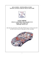 Giáo trình Hệ thống trang bị điện ô tô (Nghề: Công nghệ ôtô - Trung cấp): Phần 1 - Trường CĐ Nghề Kỹ thuật Công nghệ