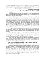 Giải pháp tuyên truyền, nâng cao nhận thức, ý thức về phát triển du lịch có trách nhiệm gắn với bảo vệ động vật hoang dã ở Tây Nguyên