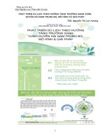 Phát triển du lịch theo hướng tăng trưởng xanh vùng duyên hải Nam Trung Bộ, mô hình và giải pháp