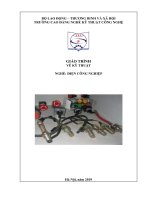 Giáo trình Kỹ thuật cảm biến (Nghề: Điện công nghiệp - Trung cấp) - Trường CĐ Nghề Kỹ thuật Công nghệ