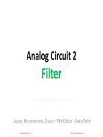 Slide bổ sung điện từ trường lecture analog circuit 2 filter 