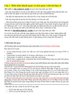 ĐỀ CƯƠNG TỰ LUẬN CNKHXH