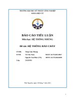HỆ THỐNG BÁO CHÁY-HỆ THỐNG NHÚNG(CODE PIC16F877A+MÔ PHỎNG PROTEUS LIÊN HỆ ZALO 0327697318)