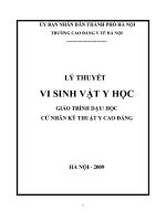 Giáo trình Vi sinh vật y học - Cao đẳng Y tế Hà Nội