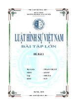 Tội phạm mà a thực hiện trong tình huống nêu trên là thuộc cấu thành tội phạm cơ bản hay cấu thành tội phạm tăng nặng 