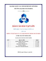 VẼ QUỸ ĐẠO CỦA VẬT THEO PHƯƠNG TRÌNH CHUYỂN ĐỘNG