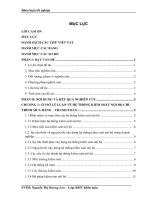 Kiểm soát nội bộ chu trình mua hàng – thanh toán tại công ty cổ phần hương thủy 