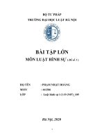 một vụ án cụ thể để phân tích những vấn đề như cấu thành tội phạm, xác định lỗi, động cơ phạm tội trong chính vụ án đó để bạn đọc có thể hiểu thêm về những vấn đề này 