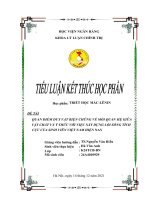 QUAN ĐIỂM DUY VẬT BIỆN CHỨNG VỀ MỐI QUAN HỆ GIỮA HỆ VẬT CHẤT VÀ Ý THỨC VỚI VIỆC XÂY DỰNG LỐI SỐNG TÍCH CỰC CỦA SINH VIÊN VIỆT NAM HIỆN NAY