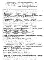 MOCK TEST 189