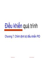 Slide điều khiển quá trình chương 7 pid controller tuning 
