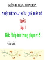 Phep tru trong pham vi 5