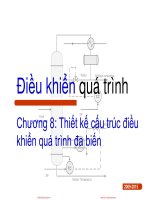 Slide điều khiển quá trình chương 8 mimo control structure design 