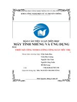 BÁO cáo TIỂU LUẬN môn học máy TÍNH NHÚNG và ỨNG DỤNG đề tài THIẾT kế CÔNG tơ đo LƯỜNG CÔNG SUẤT TIÊU THỤ 