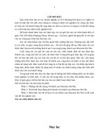 Báo cáo thực tập khách sạn Sharaton