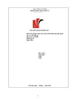 BÀI THU HOẠCH DIỄN ÁN DÂN SỰ HỒ SƠ 09 BẢO VỆ NGUYÊN ĐƠN TRẦN THỊ THU