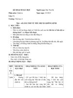 Tuan 27 Nhoviet Bai tho ve tieu doi xe khong kinh