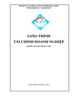 GIÁO TRÌNH TCDN BẢN CHUẨN