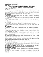 GDCD 9- TUẦN 29- TIẾT 29