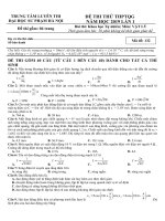 Cac de luyen thi