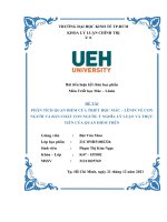 PHÂN TÍCH QUAN điểm của TRIẾT học mác – LÊNIN về CON NGƯỜI và bản CHẤT CON NGƯỜI  ý NGHĨA lý LUẬN và THỰC TIỄN của QUAN điểm TRÊN 