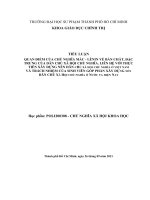 TIỂU LUẬN QUAN điểm của CHỦ NGHĨA mác – LÊNIN về bản CHẤT, đặc TRƯNG của dân CHỦ xã hội CHỦ NGHĨA  LIÊN hệ với THỰC TIỄN xây DỰNG nền dân CHỦ xã hội CHỦ NGHĨA ở VIỆT NAM và TRÁCH NHIỆM 
