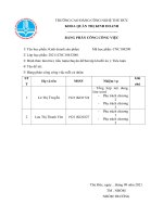 TIỂU LUẬN tên đề tài xây DỰNG kế HOẠCH bán HÀNG tại KHU vực TP  THỦ đức và VIẾT KỊCH bản GIỚI THIỆU sản PHẨM CHO các đại lý PHÂN PHỐI 