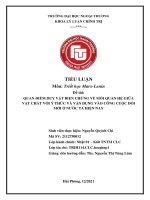 QUAN ĐIỂM DUY VẬT BIỆN CHỨNG VỀ MỐI QUAN HỆ GIỮA VẬT CHẤT VỚI ý THỨC VÀ VẬN DỤNG VÀO CÔNG CUỘC đồi MỚI ở NƯỚC TA HIỆN NAY 