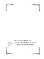 TIỂU LUẬN vấn đề kết hợp BIỆN CHỨNG các mặt đối lập và sự vận DỤNG nó vào HOẠT ĐỘNG CHUYÊN môn 