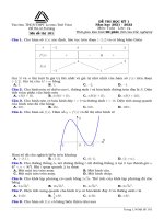de thi hoc ky 1 toan 12 nam 2021 2022 truong luong the vinh ha noi 